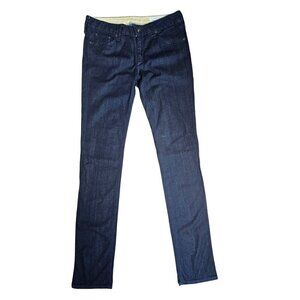 Rag & Bone Slim Skinny Jeans Rinse Denim Low Rise Mens 30x34 Dark Cotton Blend